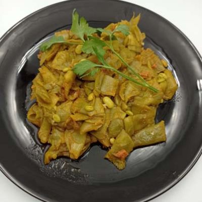 Guisantes con jamón